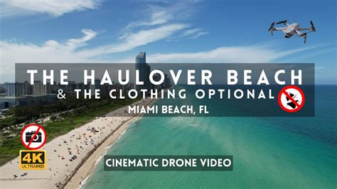 The Haulover Beach & Clothing optional [4k Miami Cinematic Drone Video ...